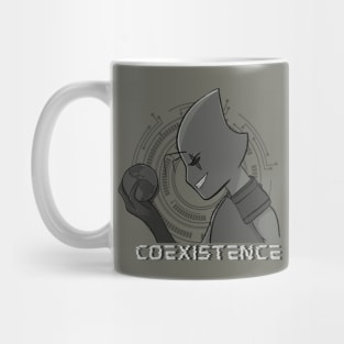 Hax With Earth gray tones Mug